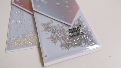 Strass plateado