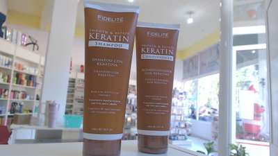 Shampoo o Acondicionador keratina fidelité x 230ml
