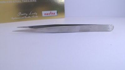 Pinza recta para pestañas