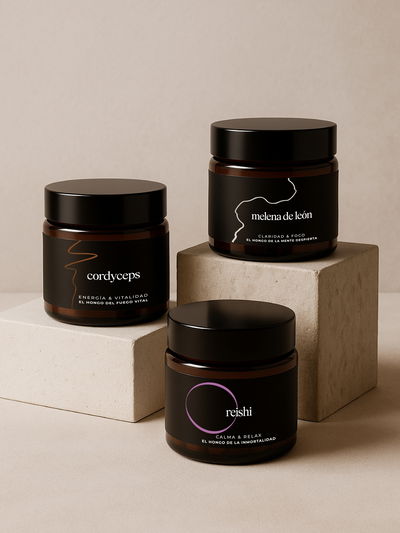 Combo Equilibrio - 180 cápsulas - Melena + Cordy + Reishi