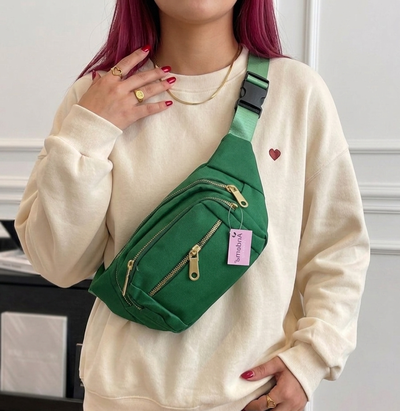 Riñonera UNISEX verde 