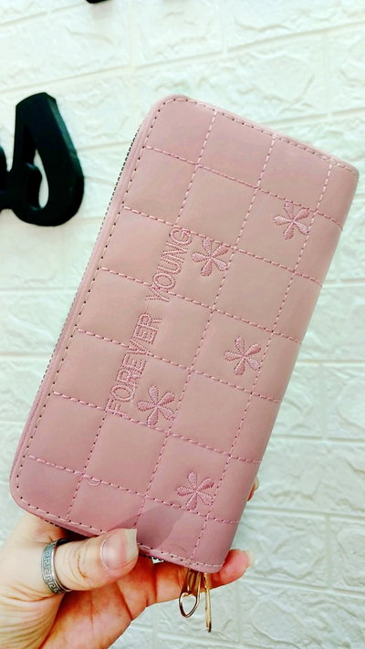 Billetera doble Rosa 