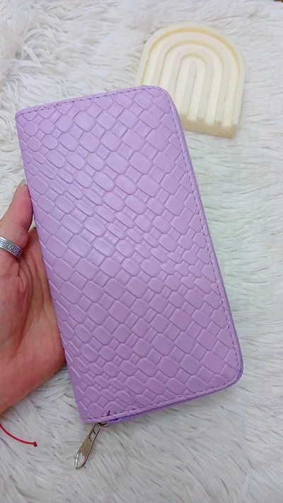 Billetera "Lavanda texture"