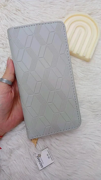 Billetera "Geométric Grey"