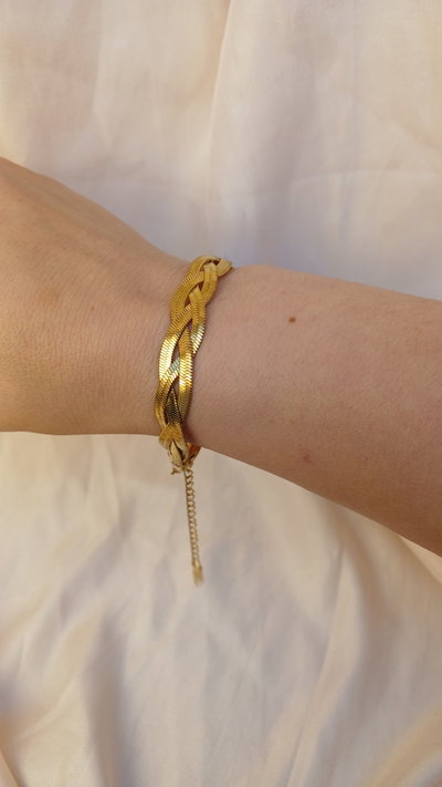 Pulsera Trenza Gold