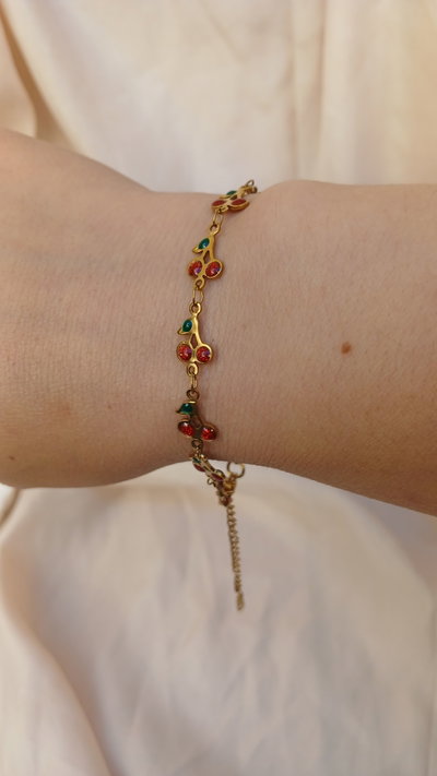Pulsera Cherry Gold