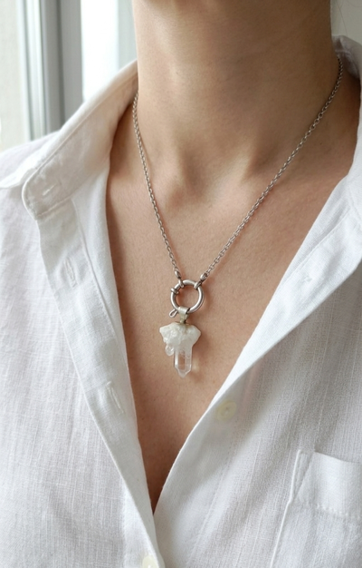 Collar Cuarzo Cristal