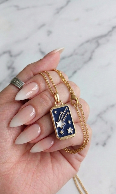Collar La Estrella (Azul)