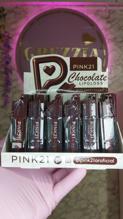 Lip gloss chocolate Pink21