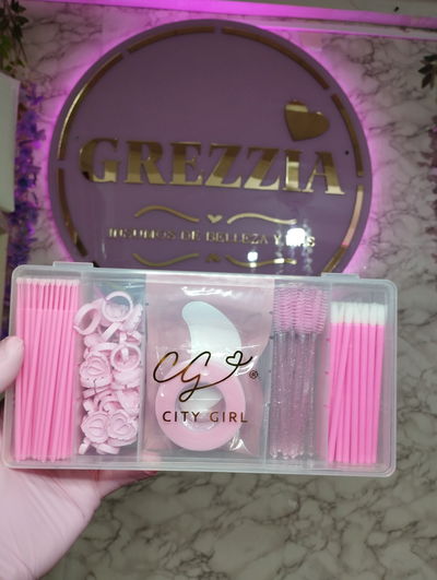 Kit herramientas para pestañas 