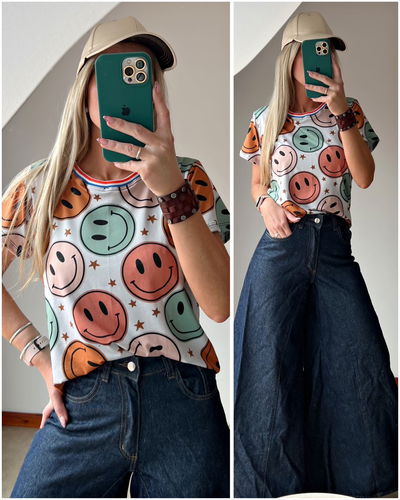 Remera Toscana Estampada