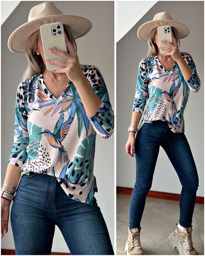 Remera Verona- Mangas largas