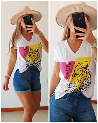 Remera Verona Estampada