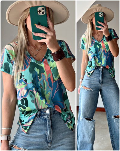 Remera Verona Estampada