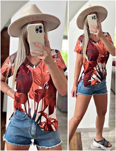 Remera Verona Estampada