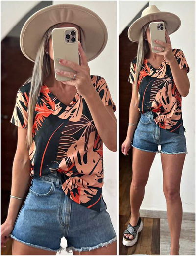 Remera Verona Estampada