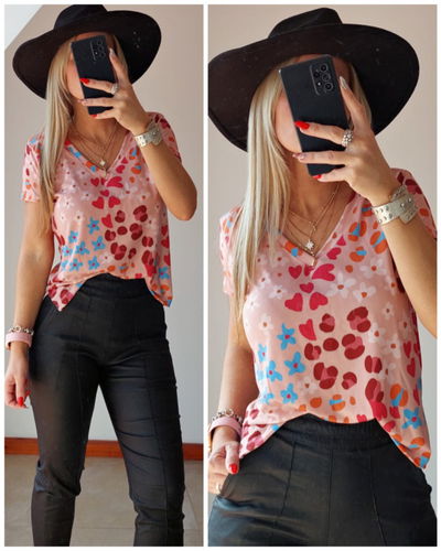 Remera Verona Estampada