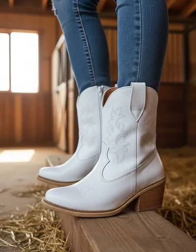 TEXANA BLANCA CUERO |  T38