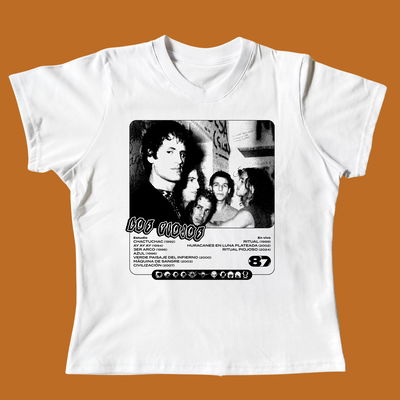 Baby tee Los Piojos