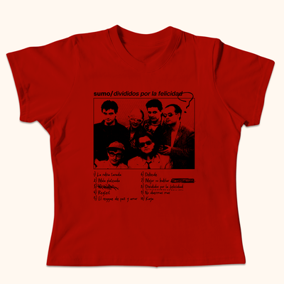 (PREVENTA) Baby tee Sumo I roja