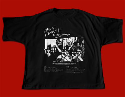 (PREVENTA) Remera Bang Bang Boxy/Clásica/Oversize 