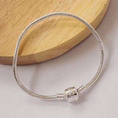 Pulsera Simil Pandora Laminada 