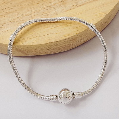 Pulsera Simil Pandora Laminada 