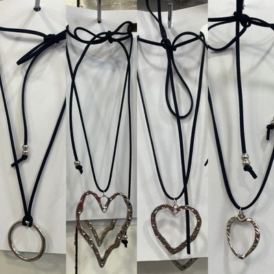 Collar Hilo Dije Plateado