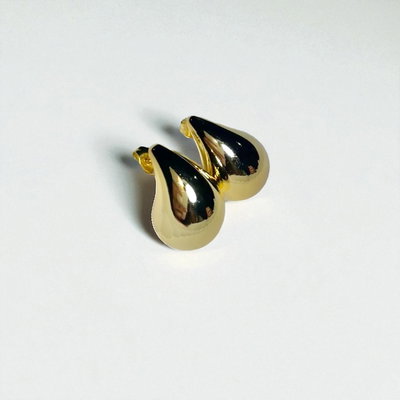 Aros Gota Dorados