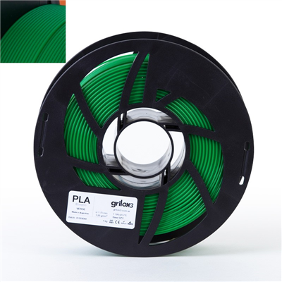40335- Filamento GRILON3 PLA 07_VERDE 1.75 MM X 1 KG M10IVR175CJ