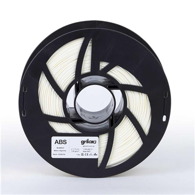 40375- Filamento GRILON3 ABS 01_BLANCO 1.75 MM X 1 KG M09IBL175CJ