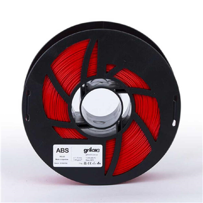 40379- Filamento GRILON3 ABS 05_ROJO 1.75 MM X 1 KG M09IRJ175CJ