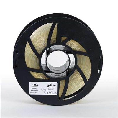 40461- Filamento GRILON3 ZETA CLEAR CRISTAL 1.75 MM X 1 KG M16ICR175CJ
