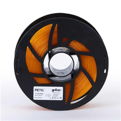 40425- Filamento GRILON3 PETG CLEAR AMBAR 1.75 MM X 1 KG M77IAB175CJ