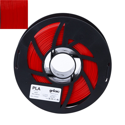 40333- Filamento GRILON3 PLA 05_G1_ROJO 1.75 MM X 1 KG M10IRJ175CJ