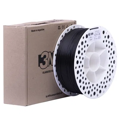 3NMAX PLA+ 1.75mm NEGRO