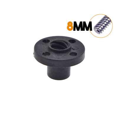 30834-Tuerca Acme THSL TR8*8 8mm paso 8mm, material POM