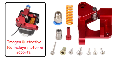 31283-Kit extrusor Doble tracción Directo CR10 compatible Prusa I3, Creality Ender3 Derech