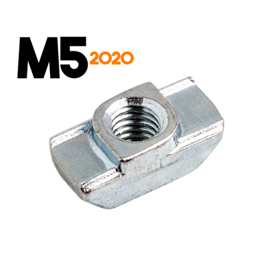 30329-Pack x 4: Tuerca M5 para perfil 2020 tipo Bosch