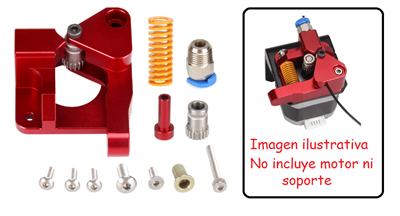 31179-Kit extrusor Doble tracción Directo CR10 compatible Prusa I3, Creality Ender3 Izquie