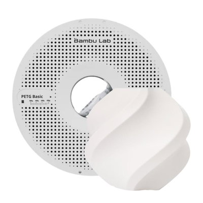 40943 - Bambu Lab PETG Basic Blanco - Con Carrete Reutilizable
