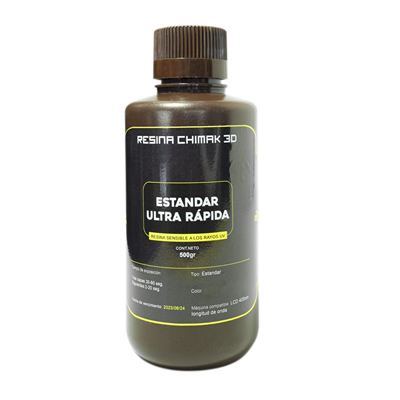 80032-Resina Chimak alta velocidad Naranja 500ml
