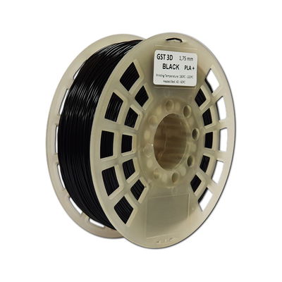 Filamento GST PLA NEGRO 1.75 MM 1 KG