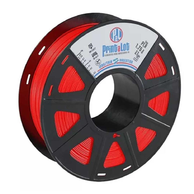 Filamento Printalot-PLA-1.75-250-Rojo-Fluo