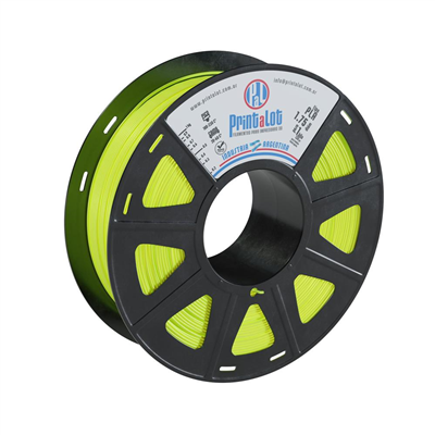 Filamento Printalot-PLA-1.75-1k-Amarillo-Fluo