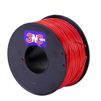 40503- Filamento 3N3 TPU 05_ROJO 1.75 MM X 500 GR M83IRJ175CI