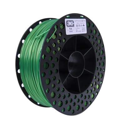 40358- Filamento 3N3 PLA VERDE 1.75 MM X 1 KG M80IVR175CJ