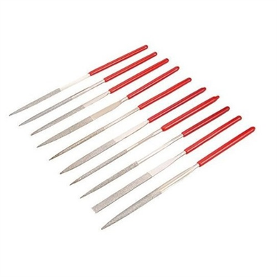 31460-Juego de 10 limas 3mm x 140mm