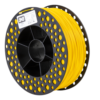40357- Filamento 3N3 PLA AMARILLO 1.75 MM X 1 KG M80IAM175CJ
