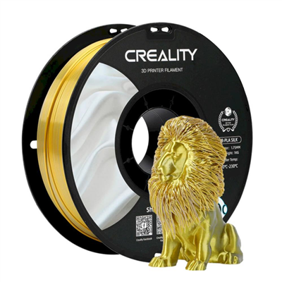40667 - Creality CR SILK DUO Dorado Plateado 1.75mm_1KG
